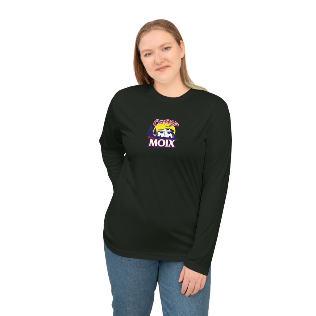 MOIX Retro Surf Logo Long Sleeve Performance Shirt
