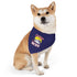 Pet Bandana Collar - Retro Camper 'Caliay MOIX' Dog Bandana Collar, Navy Adventure Style Accessory for Dogs & Cats