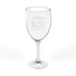 Engraved 10.5oz Wine Glass – Rustic Cabin Moose Design