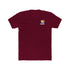 Crew Tee — Retro Surf Skull "MOLIX" Pocket Graphic