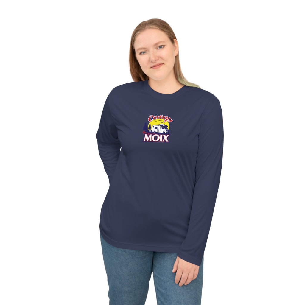 MOIX Retro Surf Logo Long Sleeve Performance Shirt