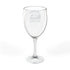Engraved 10.5oz Wine Glass – Rustic Cabin Moose Design
