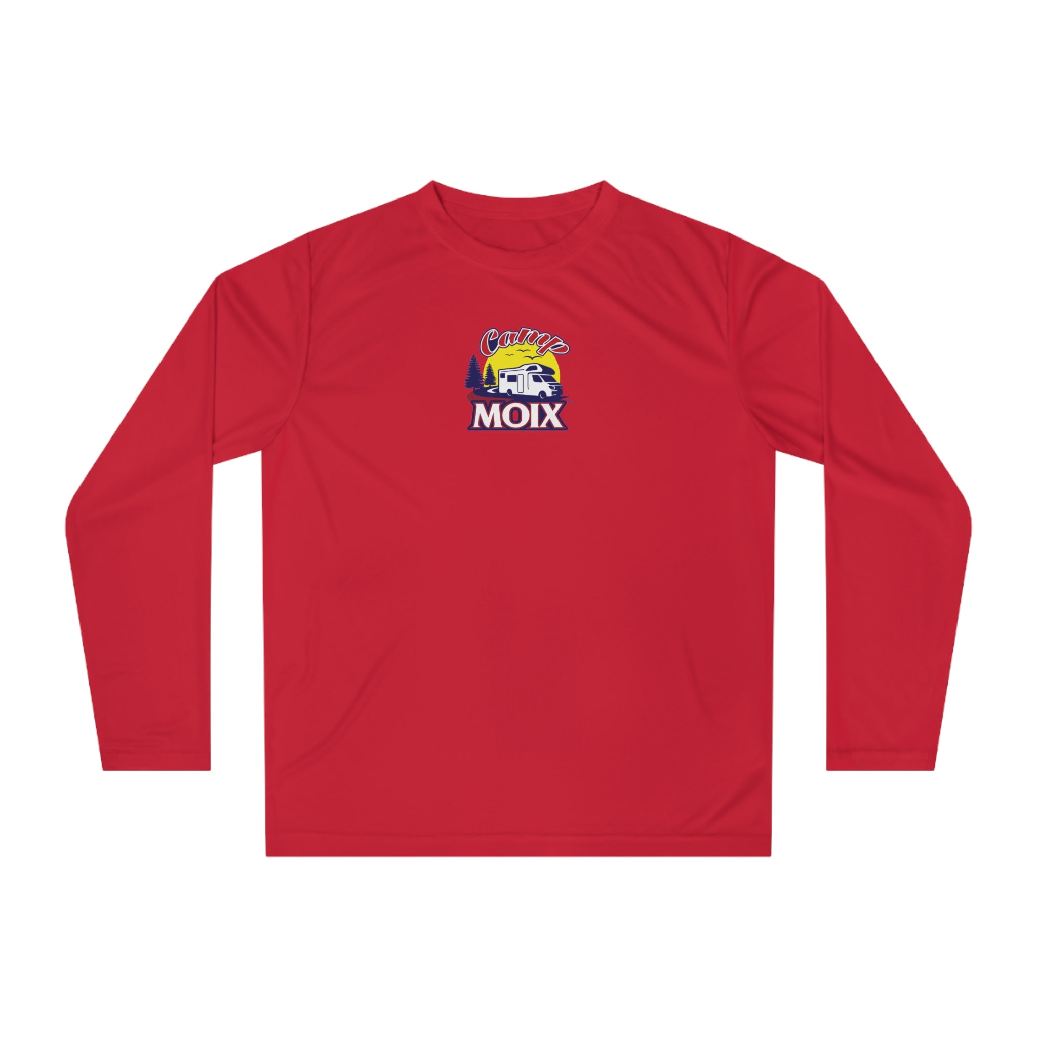 MOIX Retro Surf Logo Long Sleeve Performance Shirt