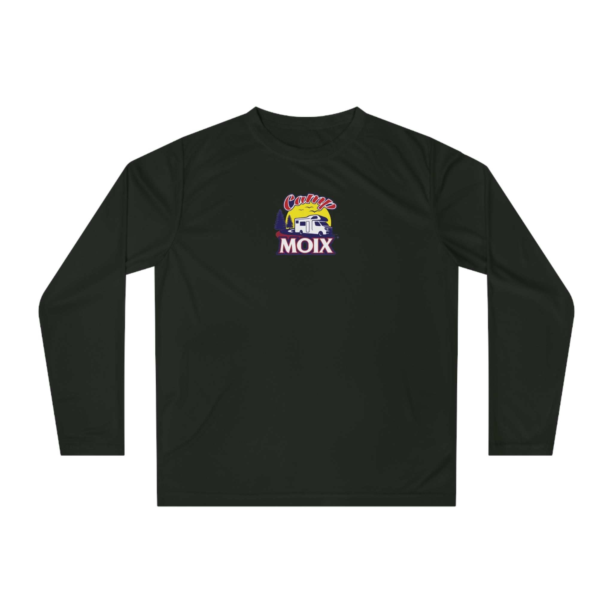 MOIX Retro Surf Logo Long Sleeve Performance Shirt