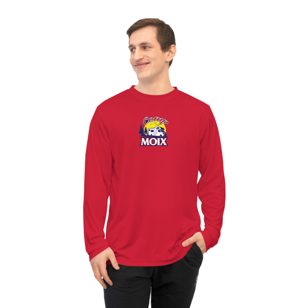 MOIX Retro Surf Logo Long Sleeve Performance Shirt